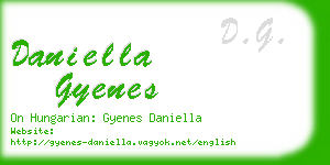 daniella gyenes business card